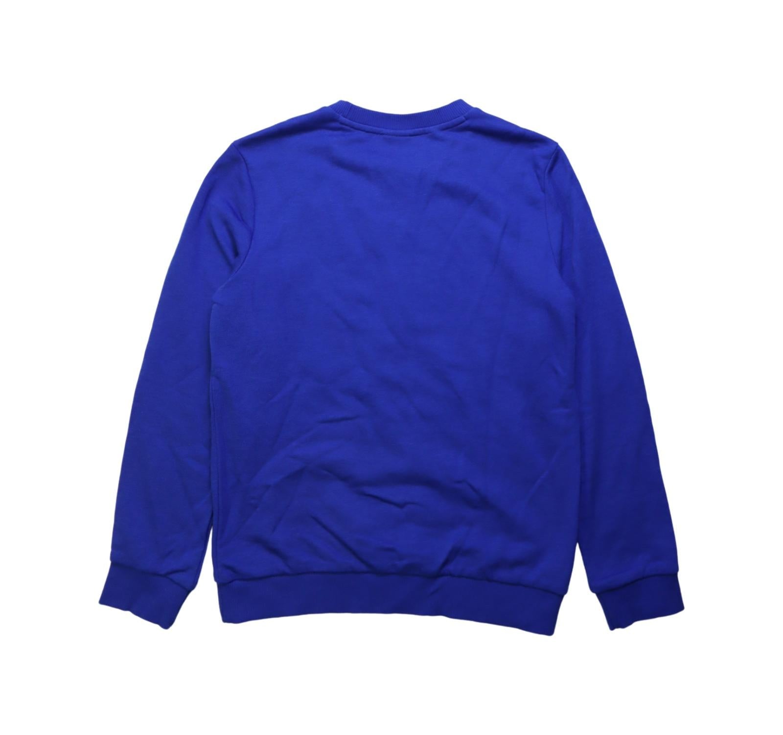 Adidas Crewneck Sweatshirt for Boys 11-12 Years | Comfortable Cotton Pullover Hoodie for School, Sports & Casual Wear