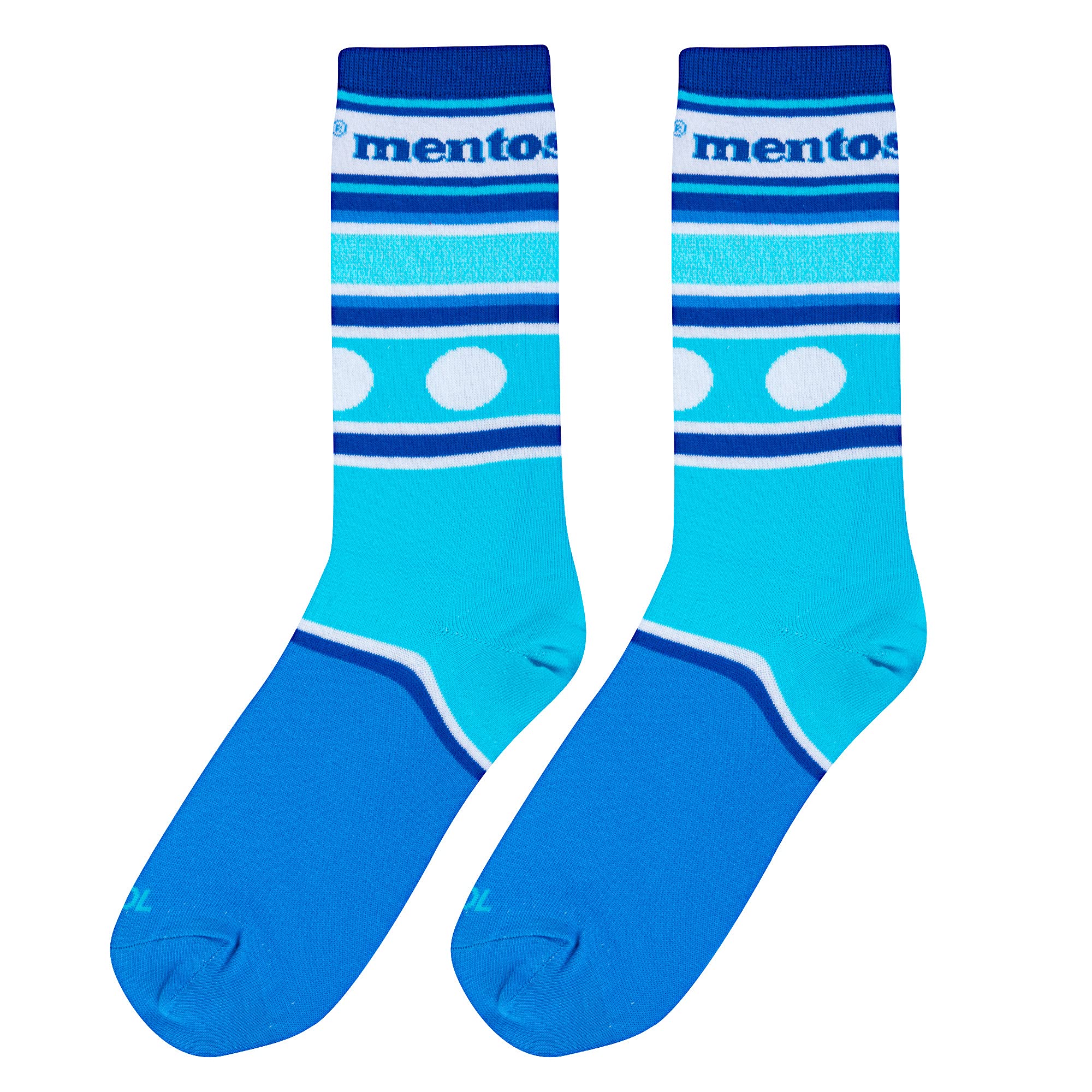 Funny Graphic Print Women's Crew Length Striped Socks - Cool & Comfortable for Casual Wear, Gifts, and Everyday Use