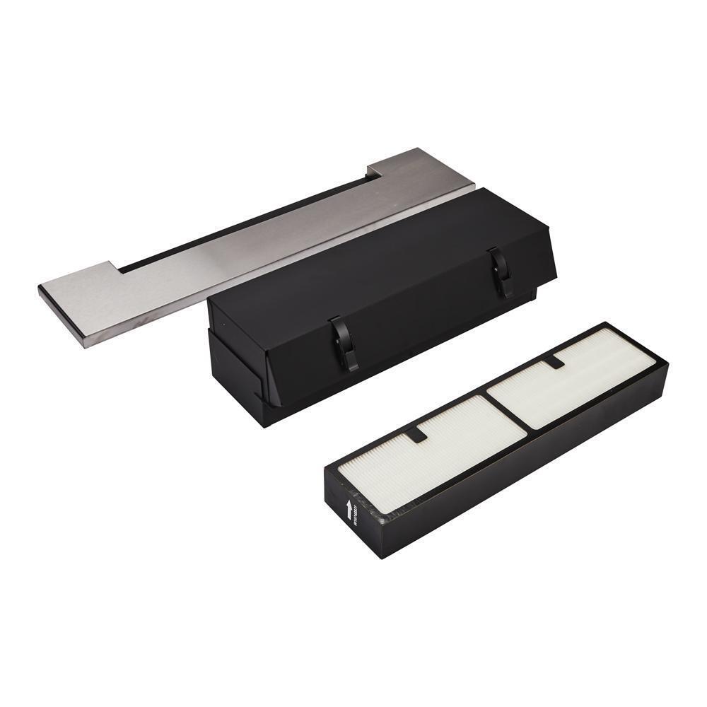 Amana W10768190 Ductless Downdraft Vent Kit for Kitchen Range - Stainless Steel Ventilation System for Gas & Electric Cooktops, Perfect for Island or Peninsula Cooking Areas