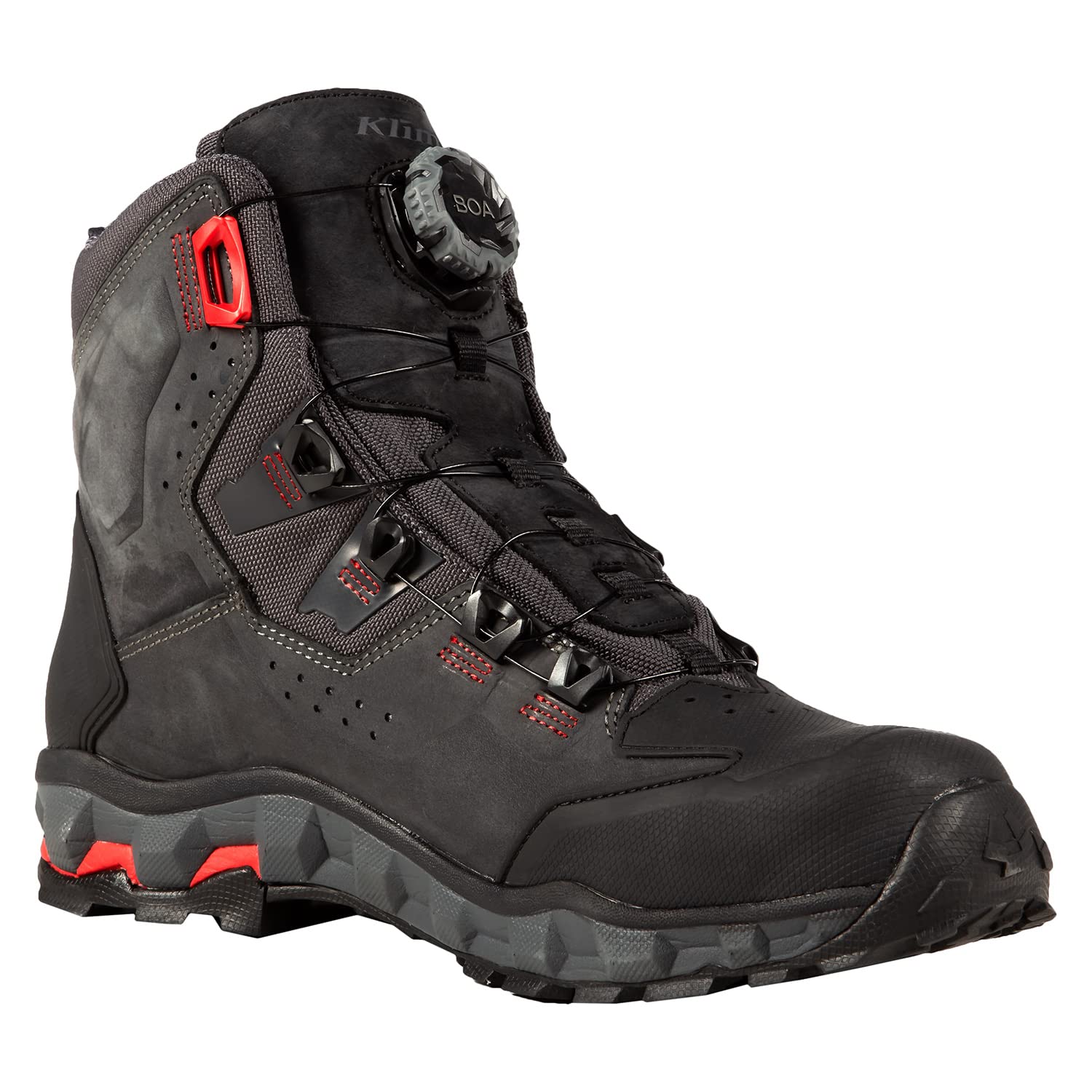 KLIM Men's Outlander GTX Waterproof Motorcycle Boots - Durable Riding Boots for Adventure & Cruiser Bikes - Ideal for Long Distance Touring & Off-Road Motorcycling