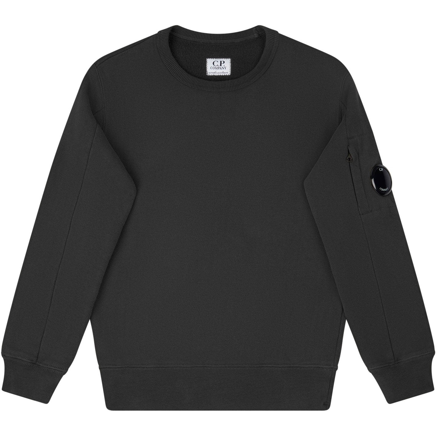Kids CP Company Black Lens Sweatshirt - Trendy Pullover Hoodie for Boys & Girls | Perfect for School, Playdates & Outdoor Activities