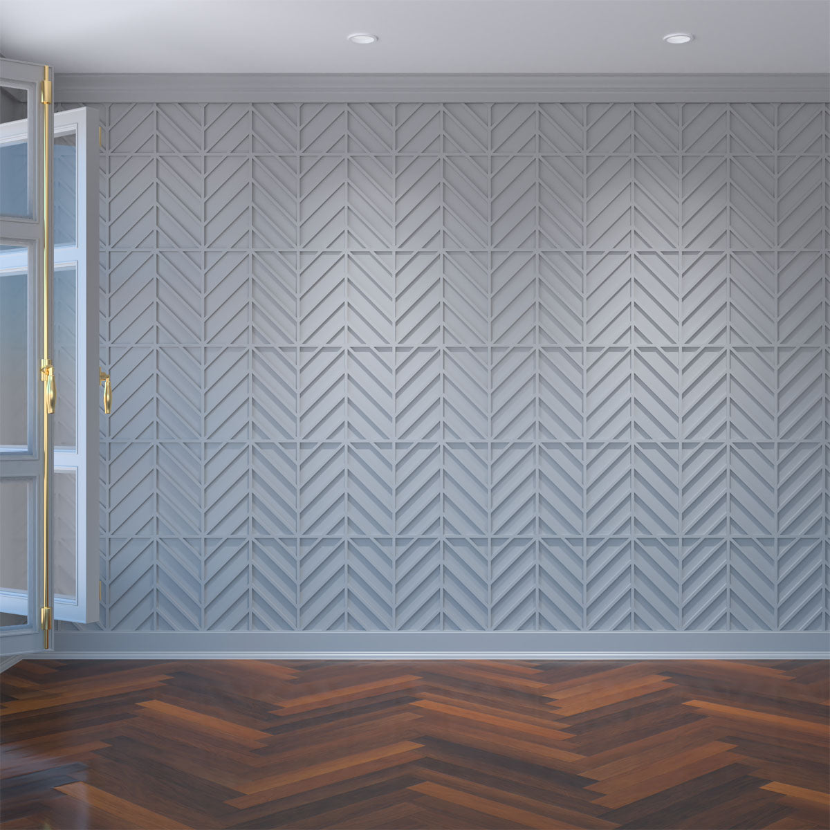 Genoa Decorative Fretwork Wall Panels - Elegant Laser-Cut Wooden Room Dividers & Wall Decor for Living Room, Bedroom, and Office