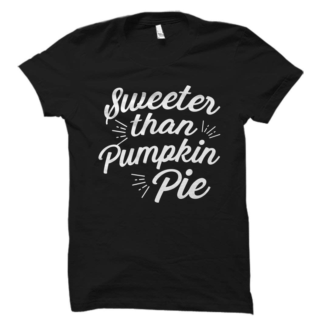 Thanksgiving Pumpkin Shirt - Fall Fashion T-Shirt with Pumpkin Design | Cute & Comfortable Black Tee for Autumn, Halloween, and Thanksgiving Outfits