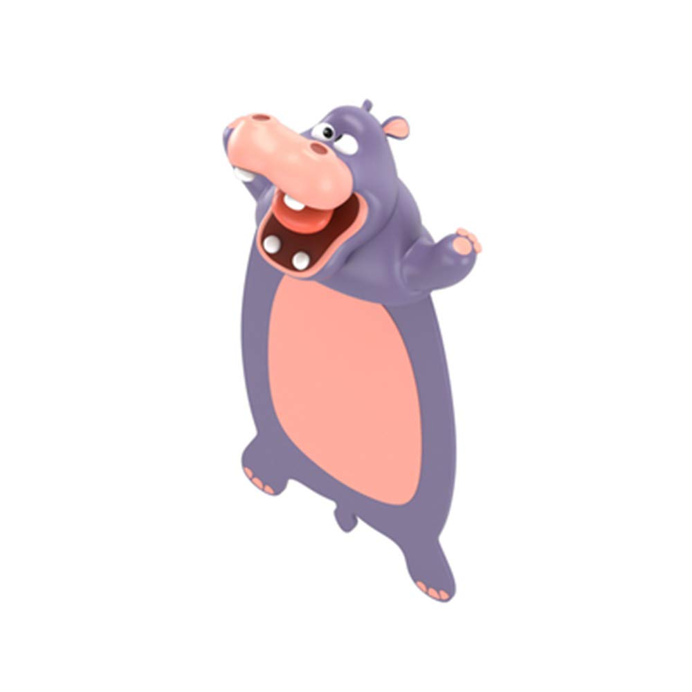 3D Hippo Animal Bookmark - Cute & Unique Book Accessories for Kids & Adults - Perfect for Reading, Gifts, and School Supplies