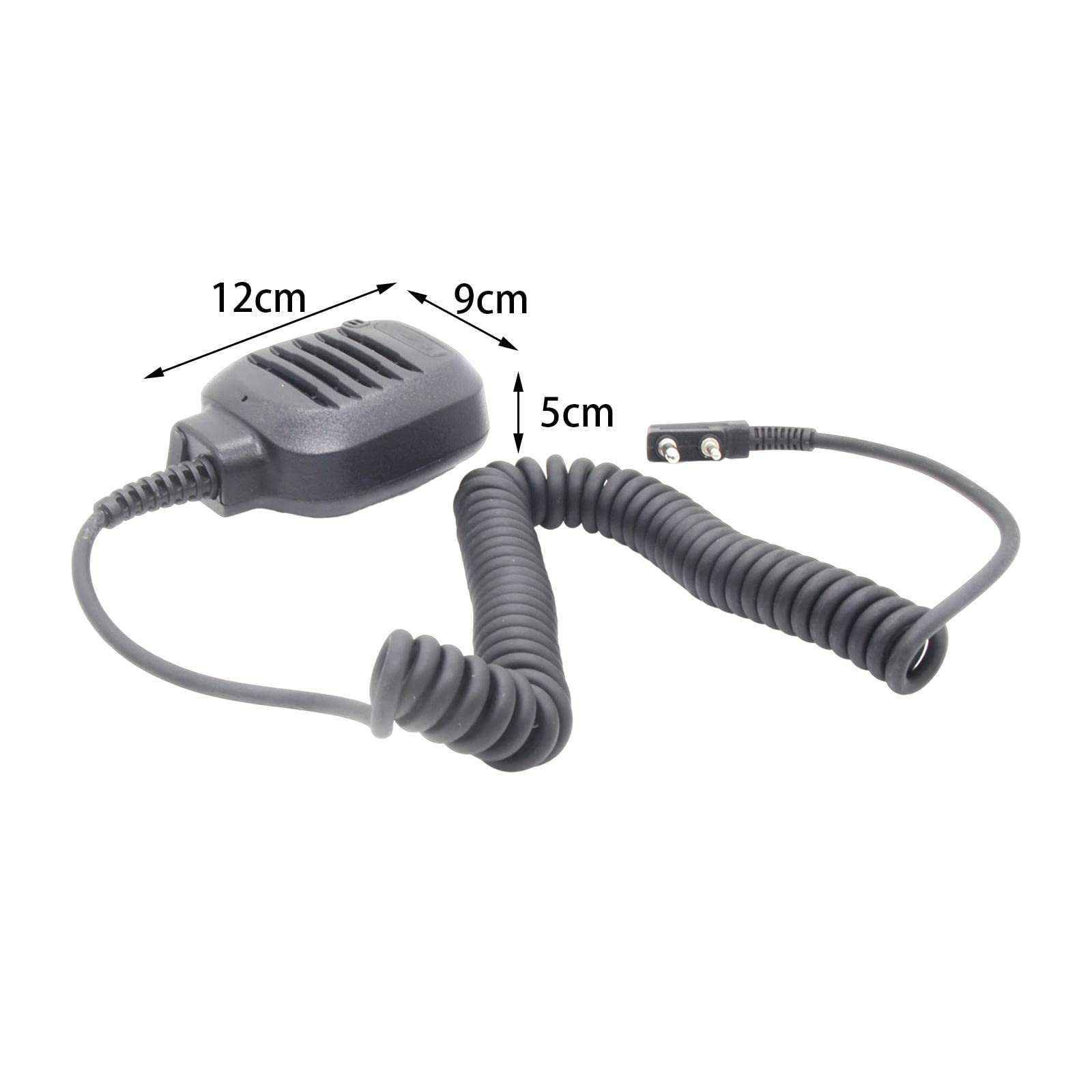 MERISHOPP Portable Remote Speaker Microphone for Kpg48D TK-248 348 Kpg87D Ham Radio - Durable Wireless Mic with Clear Sound for Amateur Radio, CB Radio, and Two-Way Radios - Perfect for Outdoor Adventures, Emergency Communication, and Professional Use