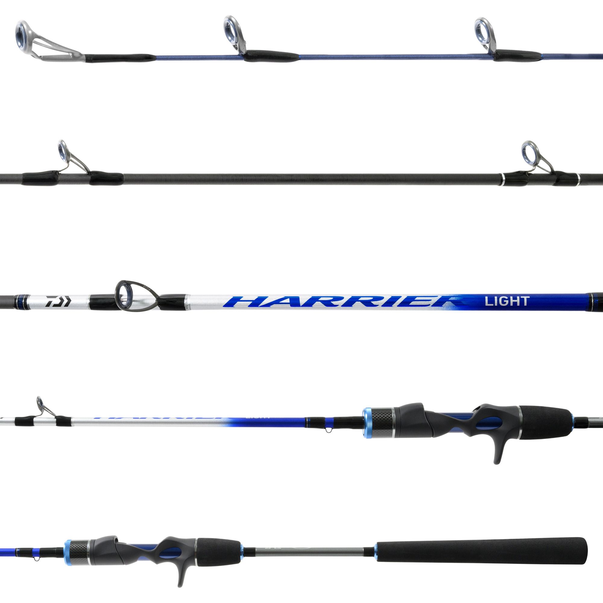 Daiwa Harrier Super Light Jigging Rods - Ultralight Saltwater Fishing Rod for Jigging, Casting & Bottom Fishing - Perfect for Offshore, Inshore & Deep Sea Angling