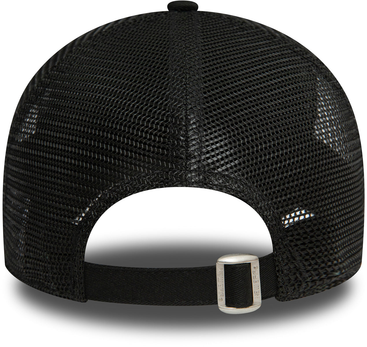 Women's New Era 9Twenty Black Trucker Cap - Adjustable Snapback Hat for Casual Wear, Outdoor Activities & Sports Fan Gear