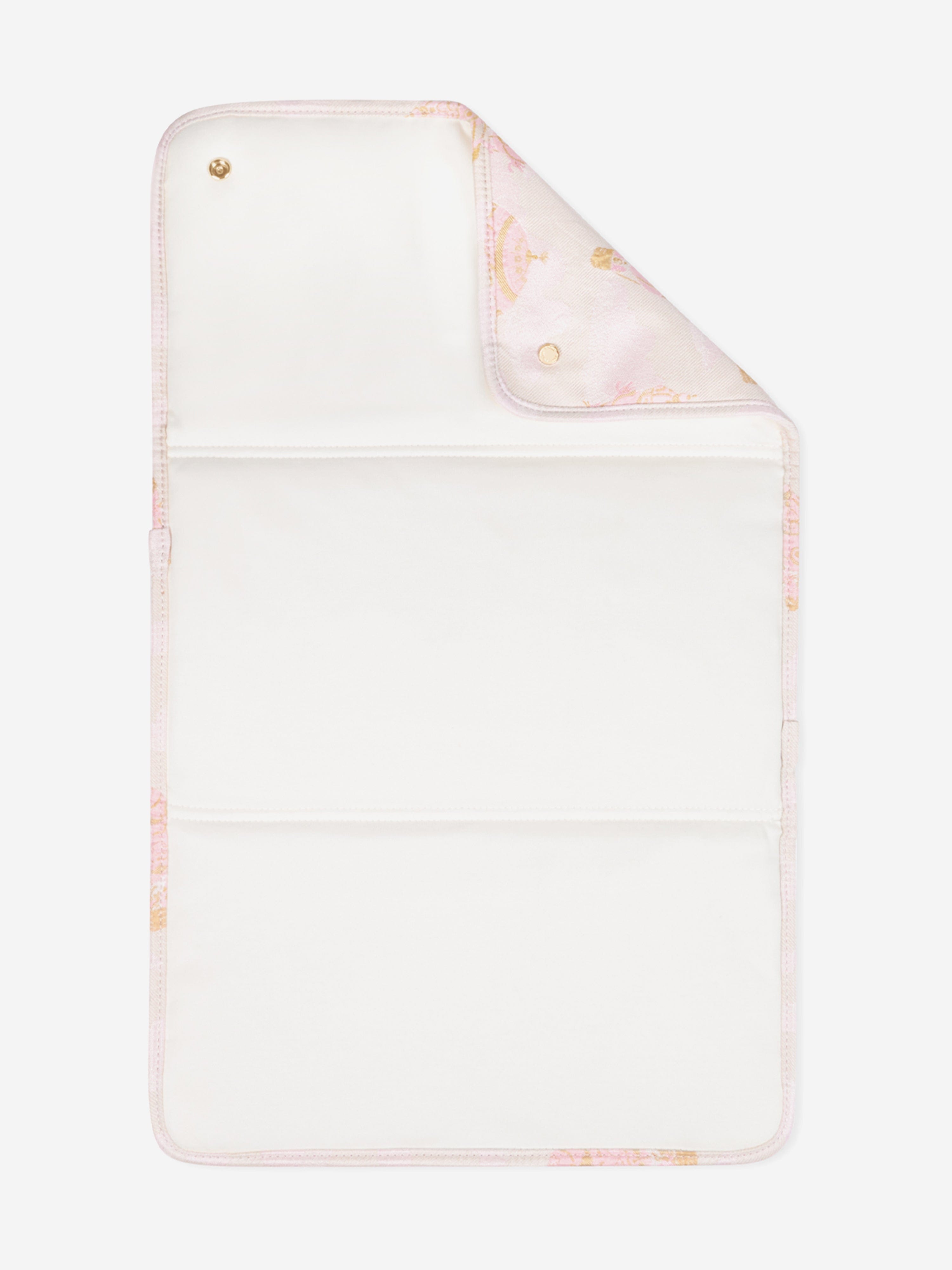 Atelier Choux Pink Baby Hot Air Balloons Changing Bag - 38cm Diaper Bag for Travel, Nursery & On-the-Go Parents | Stylish Baby Essentials