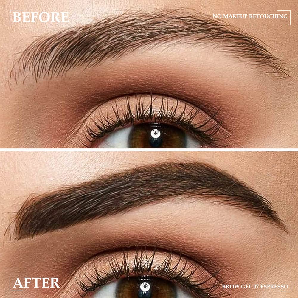 Kaely Thickening Brow Mascara - Waterproof Tinted Eyebrow Gel for Natural Looking Brows, Vegan & Cruelty-Free Eyebrow Makeup (07 Espresso) - Perfect for Daily Use, Special Occasions & On-The-Go Touch Ups