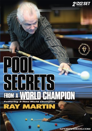 Pool Secrets from a World Champion - Two DVD Set by Ray Martin | Improve Your Billiards Skills for Home & Tournament Play