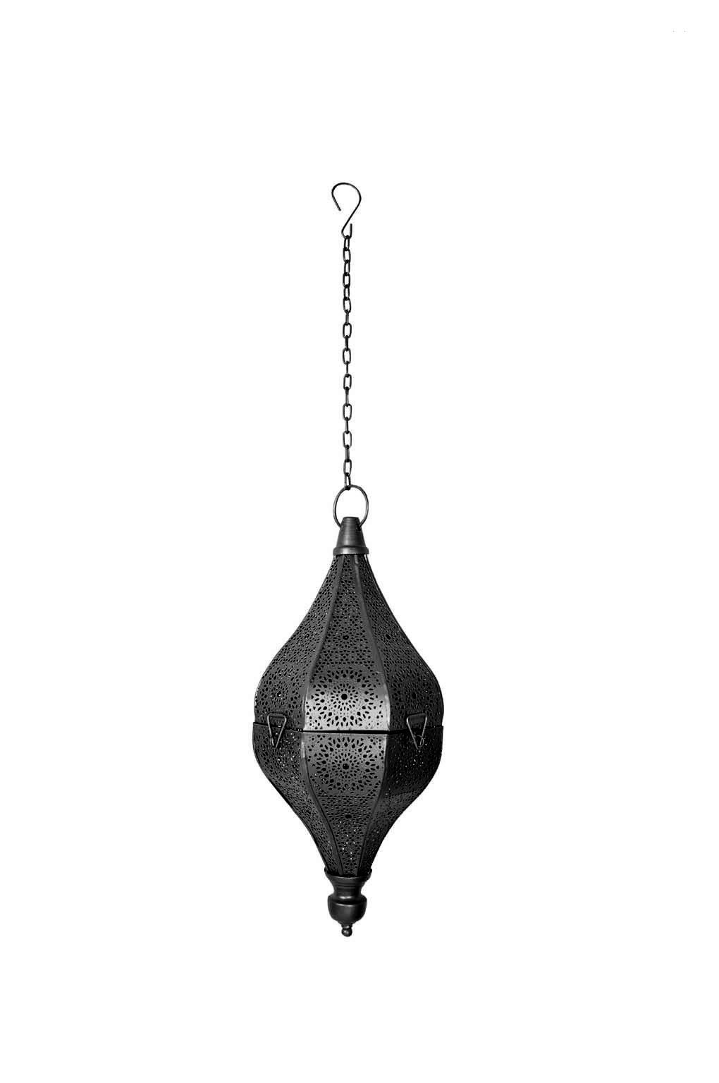 Marusthali Modern Turkish Lamp - Vintage Antique Indian Moroccan Ceiling Light, 12