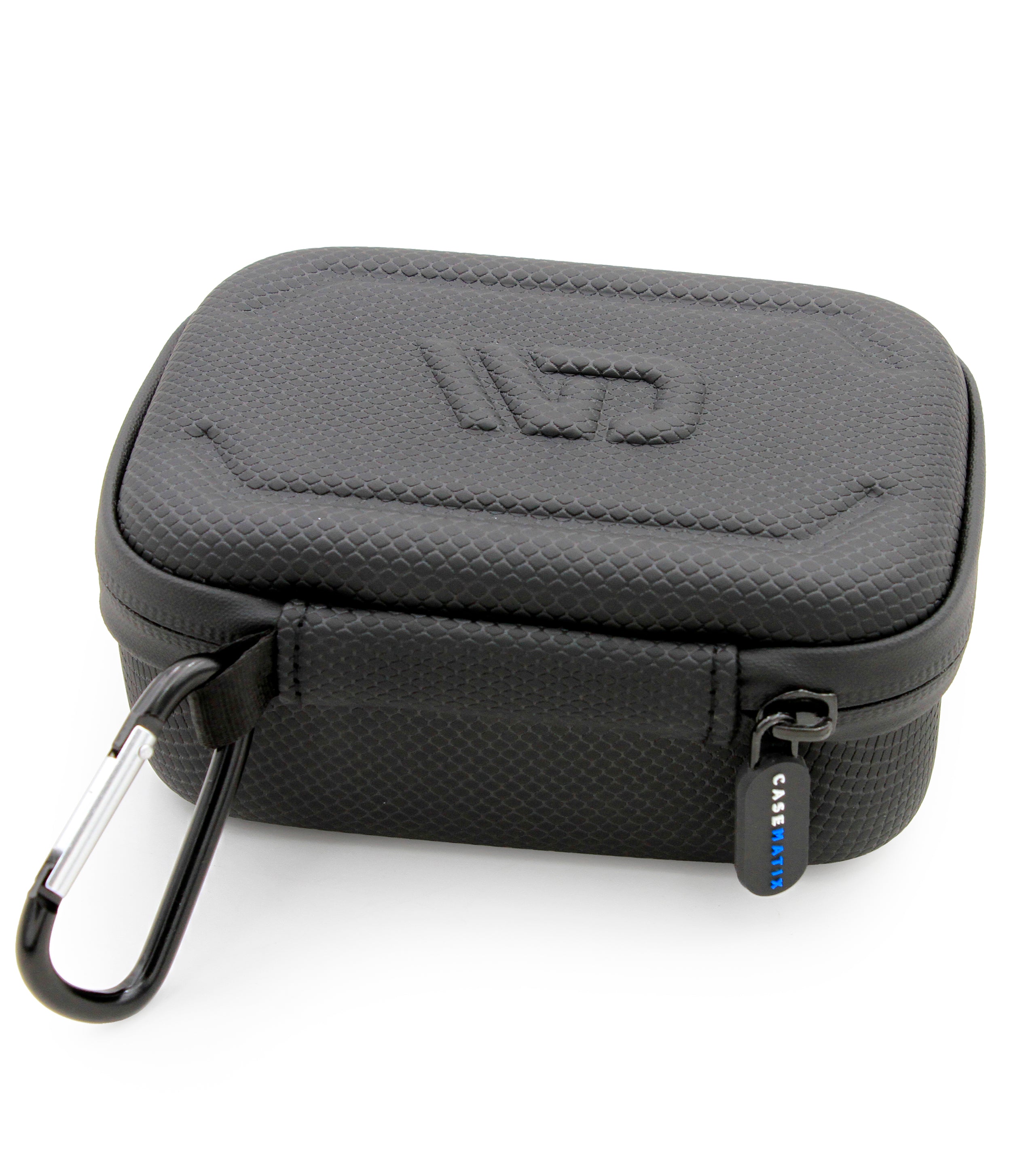 CASEMATIX Travel Case for Beyblade Burst Battling Tops & Accessories - Portable Storage with Wrist Strap & Padded Divider (Fits Up to 4.75