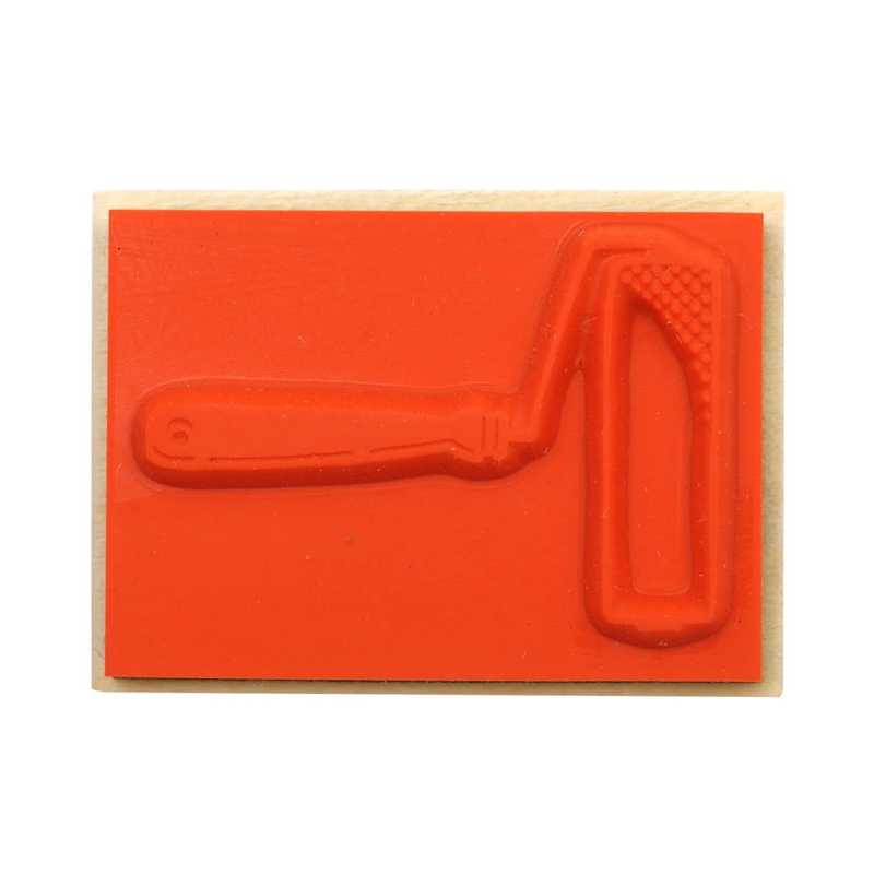 Beverly Companion Rubber Stamp - Small Roller Brush for DIY Crafts, Scrapbooking & Card Making | Perfect for Artists, Teachers & Craft Enthusiasts