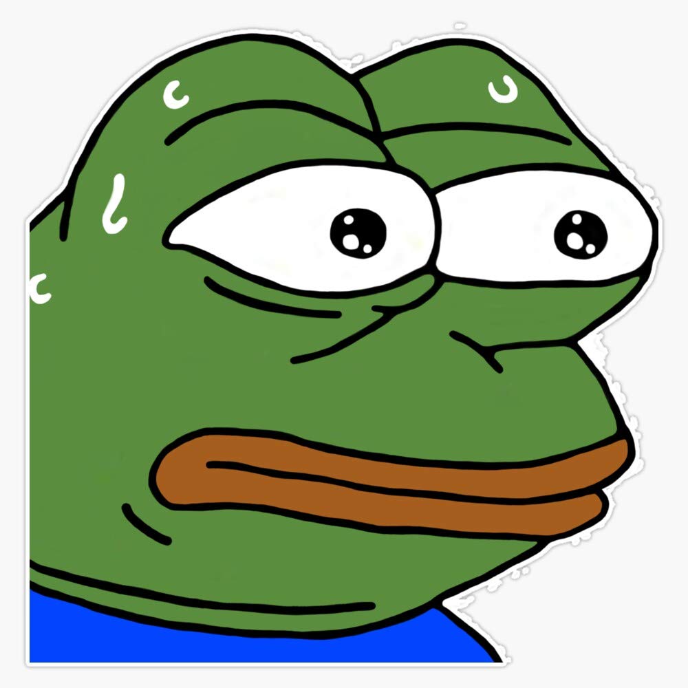 Monkas Twitch Emote Vinyl Sticker - Waterproof 5