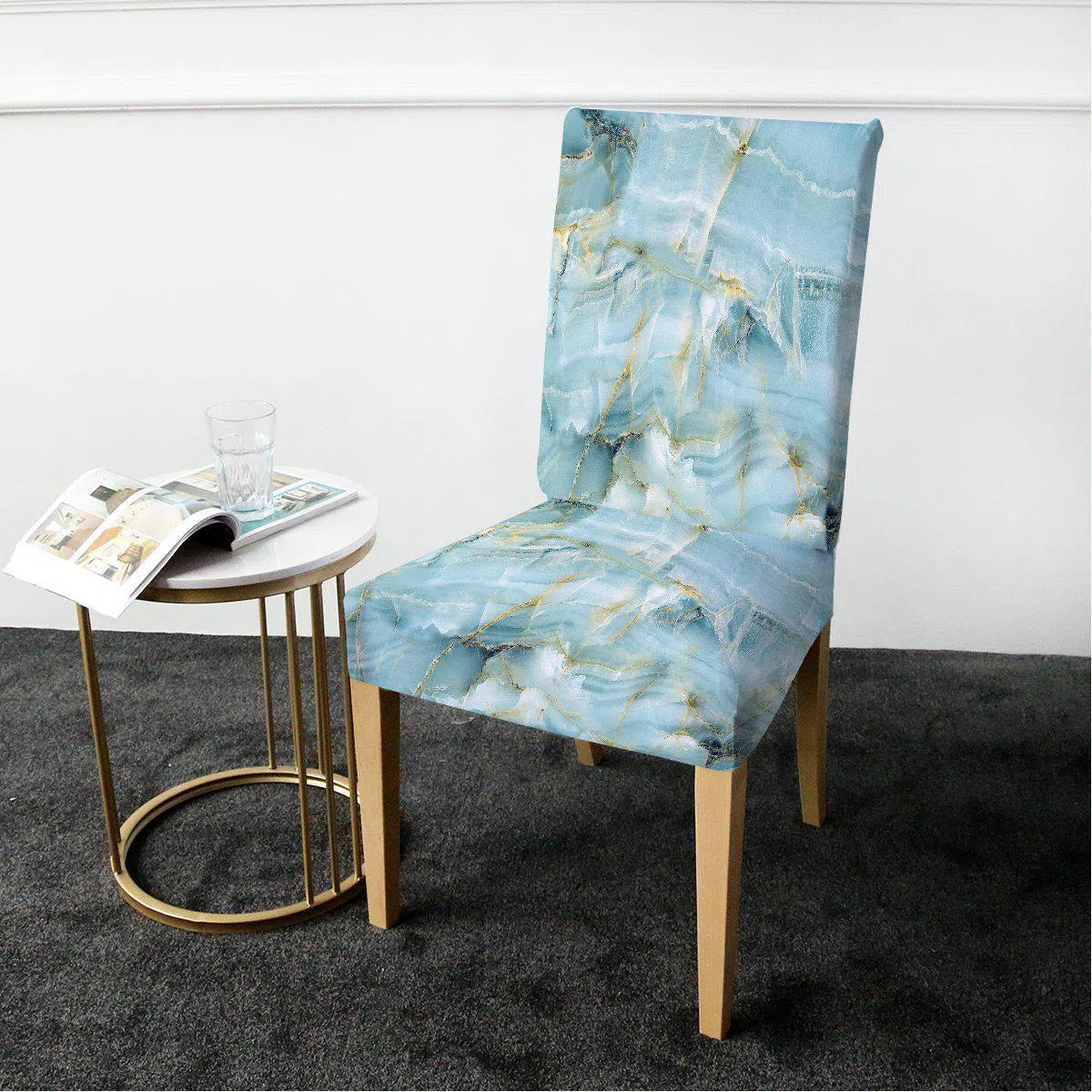 Premium Navagio Beach Chair Cover - Waterproof, UV-Resistant, Fits Most Outdoor Chairs - Perfect for Beach, Pool, Patio, and Camping Use