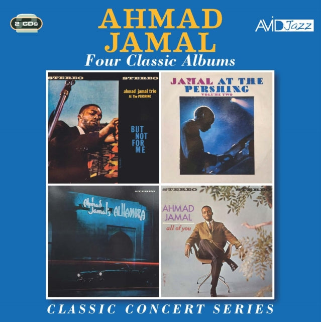 Ahmad Jamal Classic Concert Series CD - 4 Jazz Albums Collection | Perfect for Jazz Lovers, Music Collectors & Relaxing Evenings