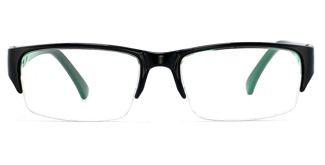 Vintage-Inspired Browline Reading Glasses JV530 - Retro Modern Eyewear for Men & Women - Perfect for Reading, Working & Fashion Accessories