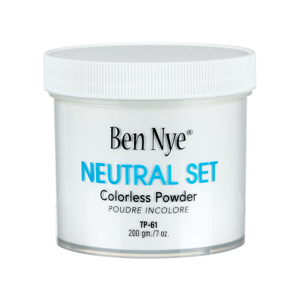 Ben Nye Professional Translucent Face Powder 7oz - Oil Control & Setting Makeup for Stage, Photography & Everyday Use