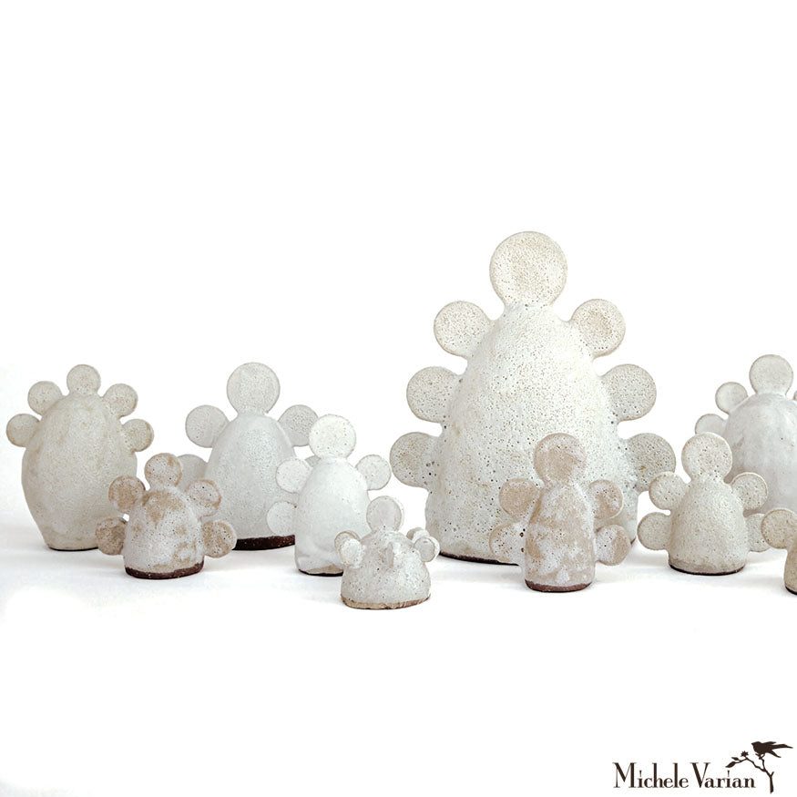 Handmade Native American Sculptural Chalk Art - Authentic Tribal Decor for Home & Office | Perfect for Wall Display, Gift Giving & Cultural Decorations