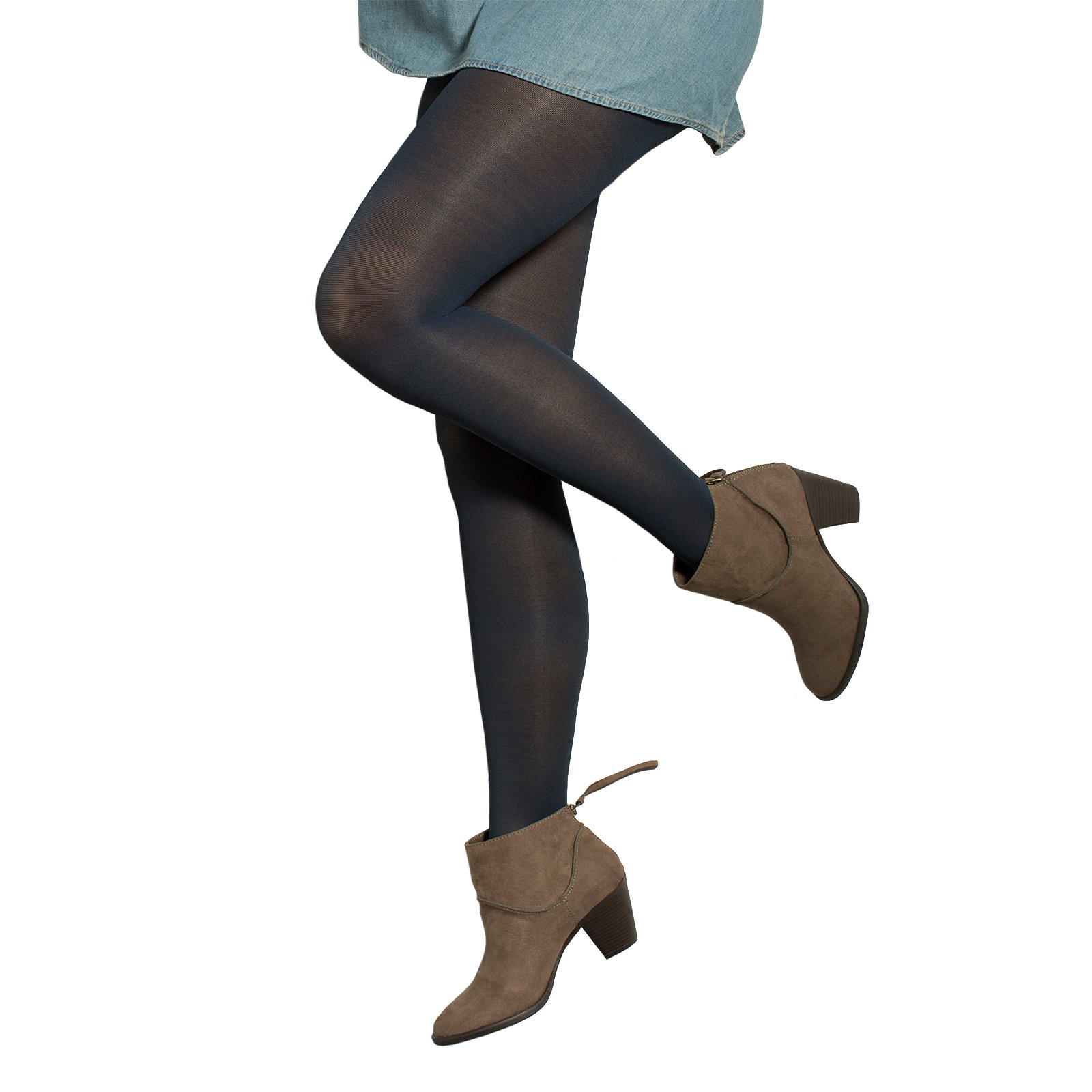 Preggers by Therafirm Maternity Support Tights - 20-30mmHg Moderate Compression Stockings for Pregnancy, Swelling & Circulation - Perfect for Daily Wear, Travel & Postpartum Recovery