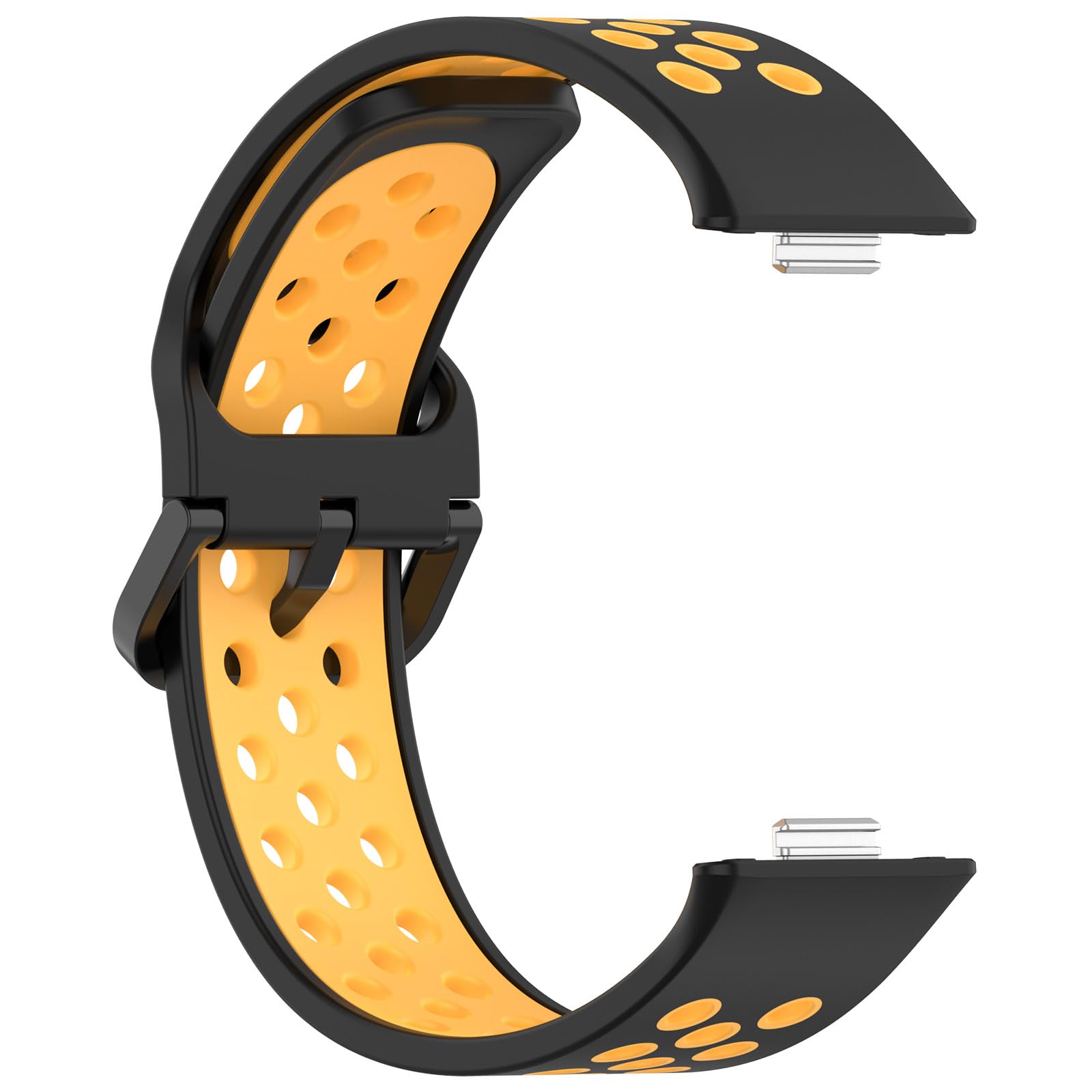 AISPORTS Silicone Replacement Band for Huawei Watch Fit 3 - Soft, Flexible & Breathable Watch Strap with Metal Buckle - Compatible with Huawei Watch Fit 3 for Men & Women - Perfect for Sports, Workouts & Everyday Wear
