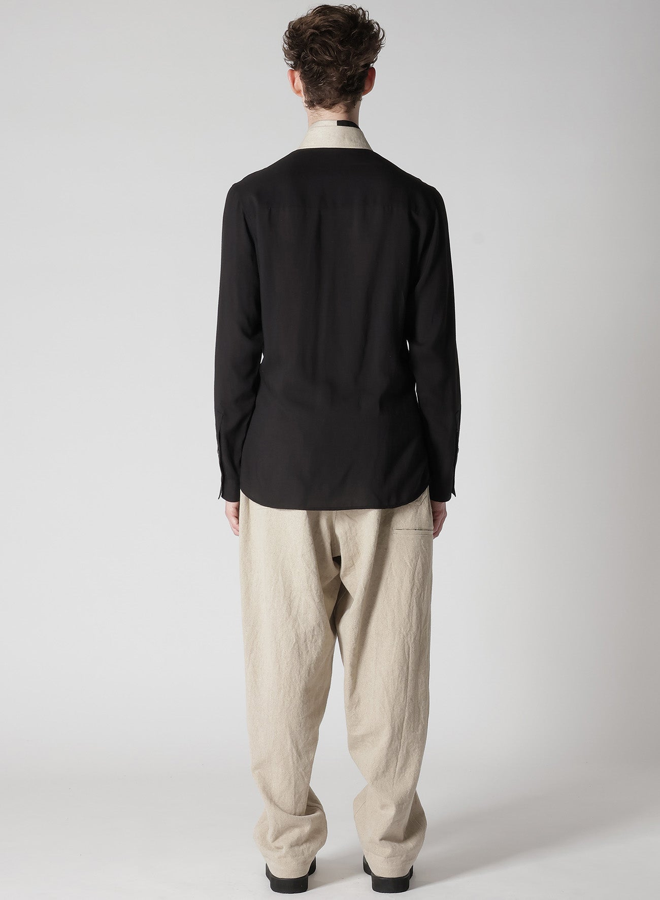 Elegant Cellulose Loan Ribbon Spare Collar Blouse for Women - Perfect for Office Wear, Parties & Special Occasions