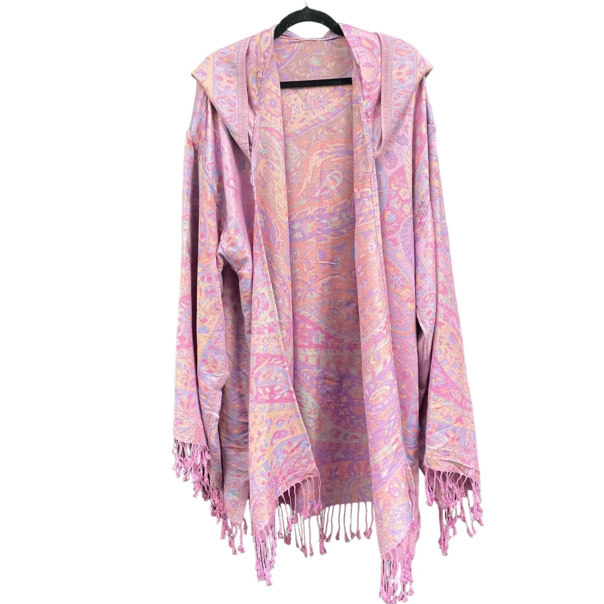 PASH ROBE - Soft Patterned Pink Women's Robe for Spa, Lounge & Home Relaxation | Cozy Bathrobe for Self-Care & Gift Giving