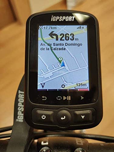 iGPSPORT iGS620 ANT+ Wireless GPS Cycling Computer - Heart Rate Monitor & Sensor Compatible, SMS/Call Alerts, IPX7 Waterproof, Map Navigation - Perfect for Road Biking, Mountain Cycling & Fitness Tracking