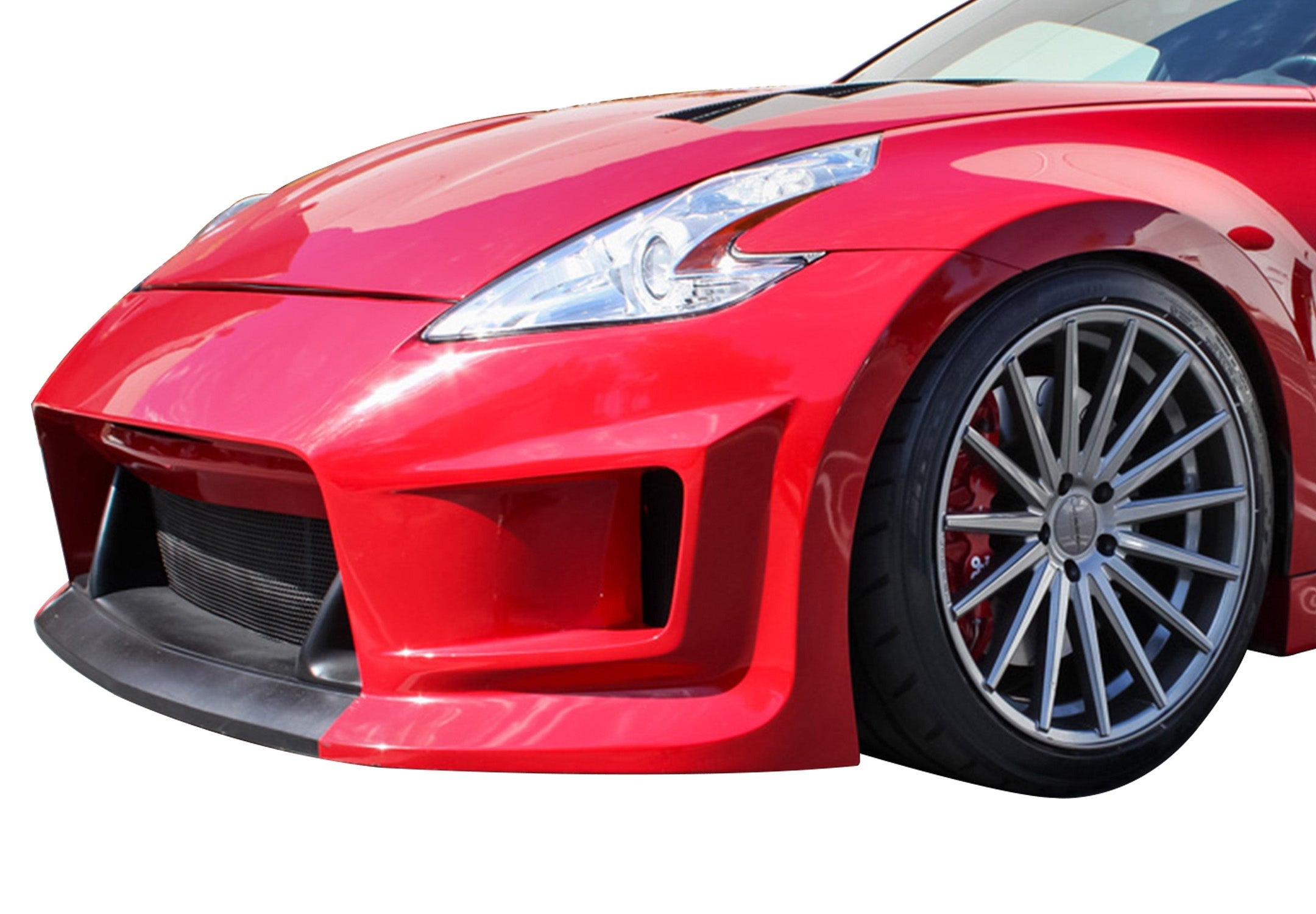 2009-2020 Nissan 370Z Z34 Front Bumper Cover KB11121 - Durable Replacement Part for Sports Car Enthusiasts | Perfect for Street Racing & Car Shows