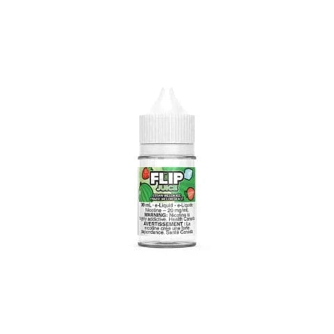 Straw Melon Ice Salt Nicotine Vape Juice - 30mL Flip Juice Salts for Refillable Pod Systems | Refreshing E-Liquid for All-Day Vaping
