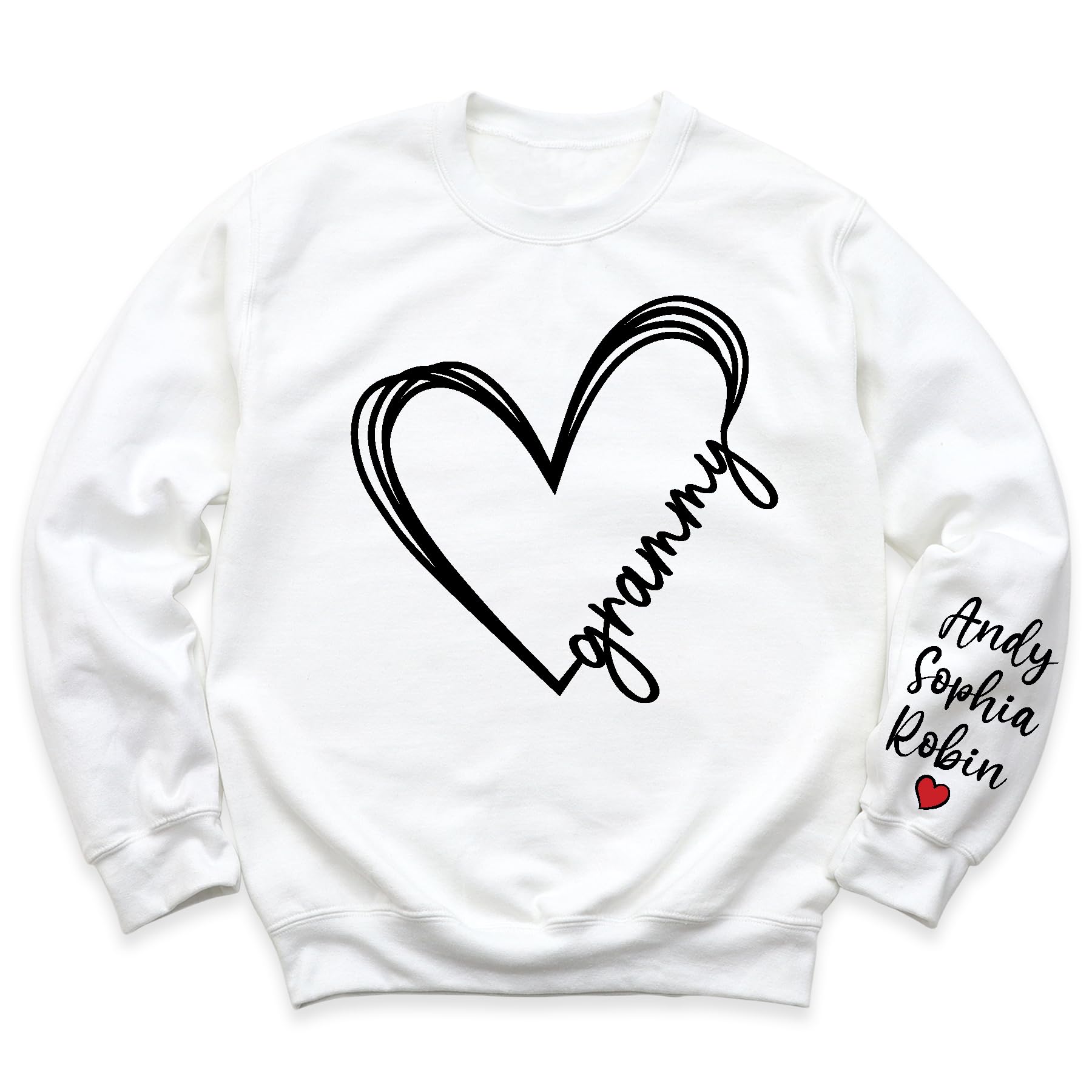Grammy Sweatshirt & Grandma T-Shirt - Perfect Mother's Day Gift, Valentine's Day Present for Nana, New Mom Apparel | Cozy Casual Wear for Family Gatherings, Birthday Celebrations & Special Occasions