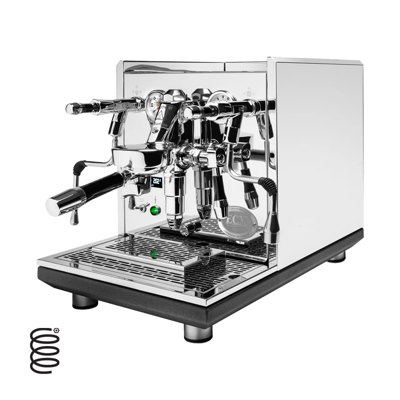 ECM Synchronika 2 Professional Espresso Machine - Dual Boiler, PID Temperature Control for Perfect Coffee - Ideal for Home Baristas & Coffee Shops