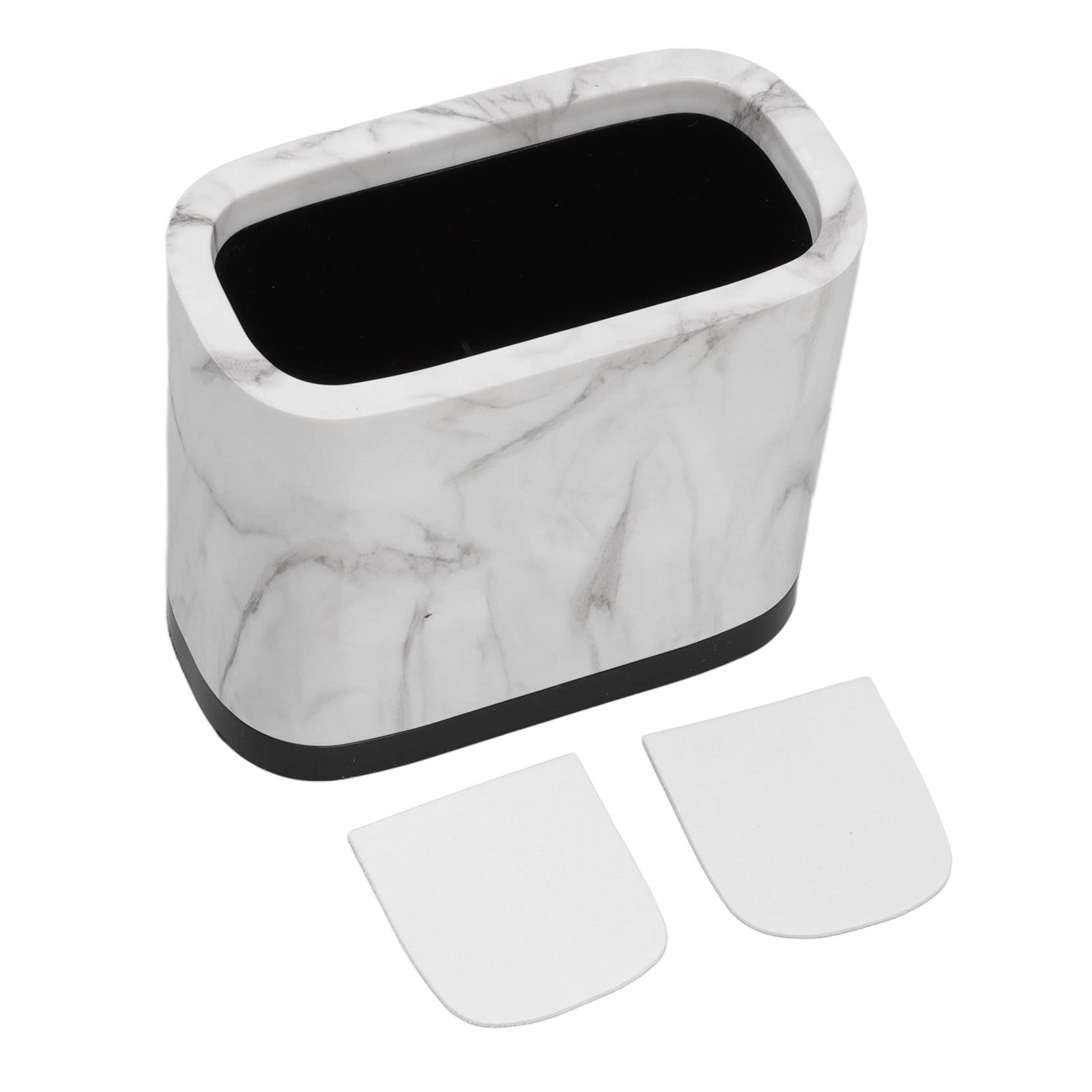 Tefola Marble Pattern Pencil Holder - Stylish Pen Organizer & Makeup Brush Cup for Desk, Office, or Vanity Storage | Minimalist Home & Office Decor Accessory