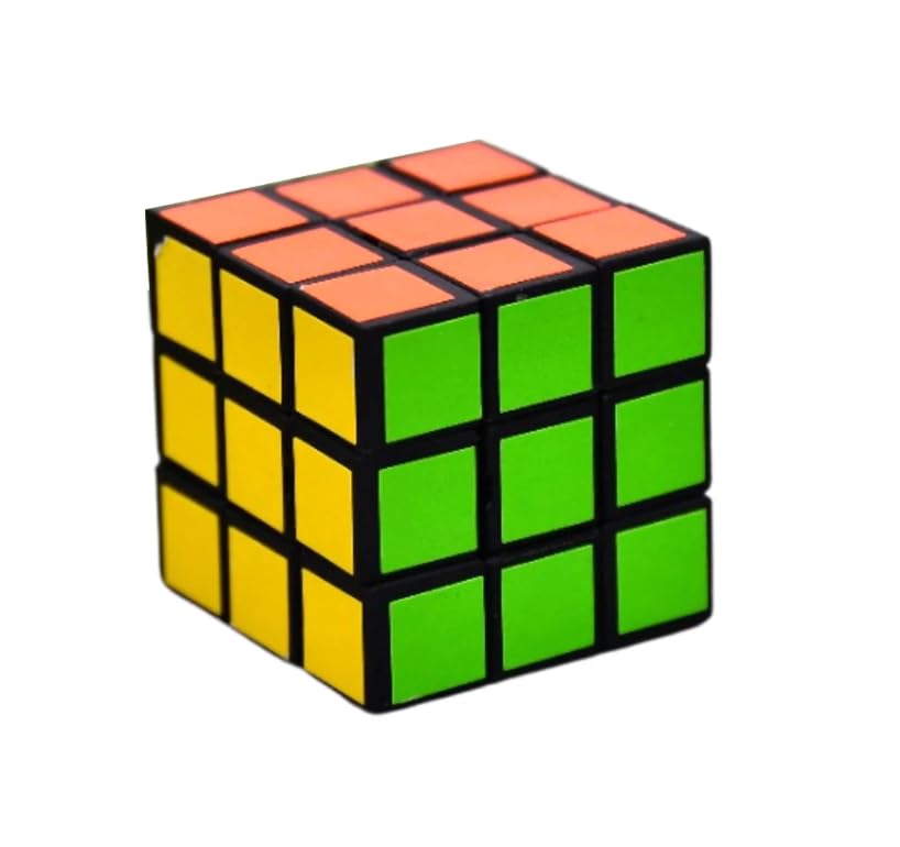 ShopCentre 3x3 Mini Cube Puzzle - Brain Teaser for Adults, Kids & Teens - Perfect Birthday & Christmas Gift - Great for Stress Relief, Focus & Fun at Home, School or Office