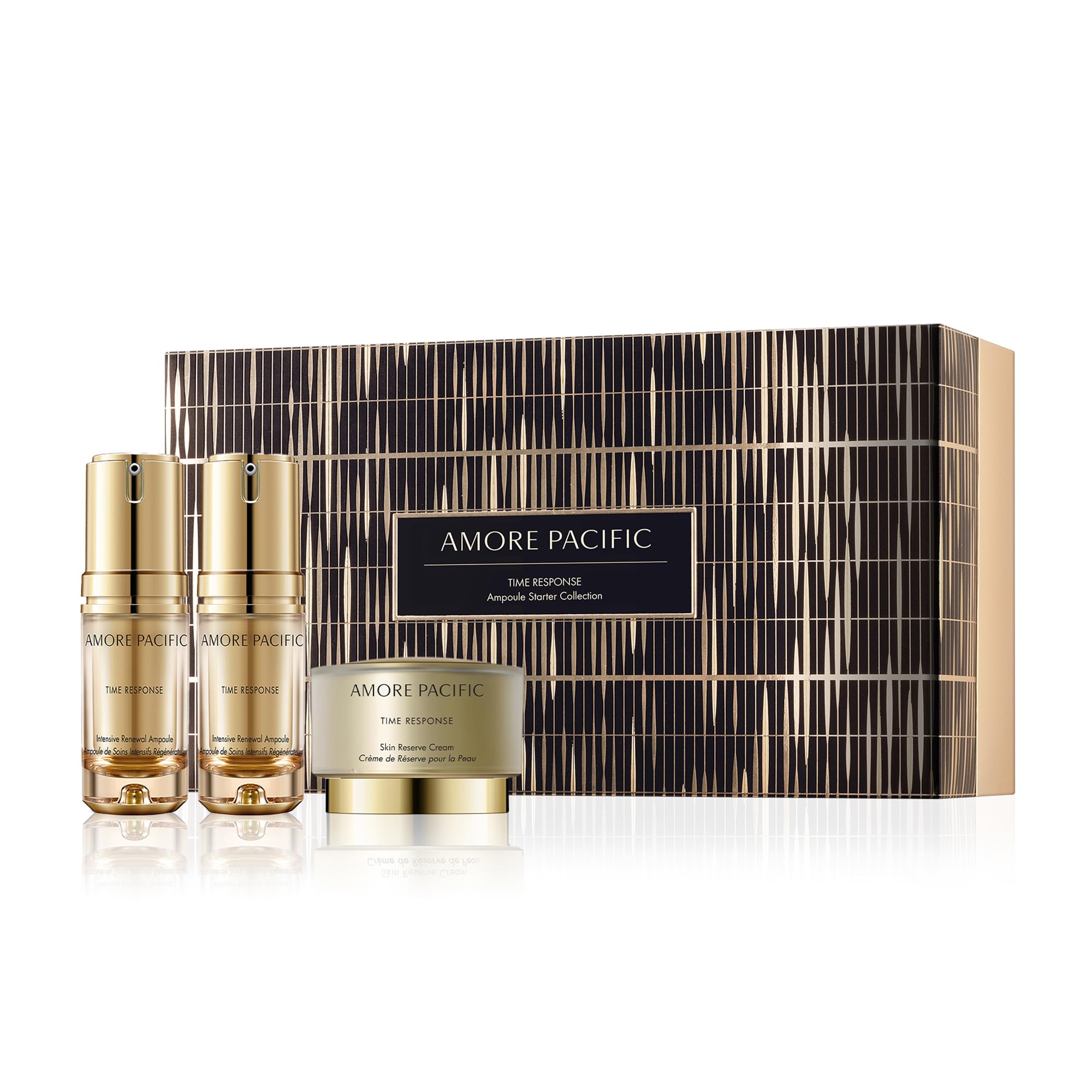 AMOREPACIFIC Time Response Skin Reserve Gel Cream - Korean Anti-Aging Face Moisturizer with Green Tea & Niacinamide for Hydration & Brightening | Day & Night Skincare Routine