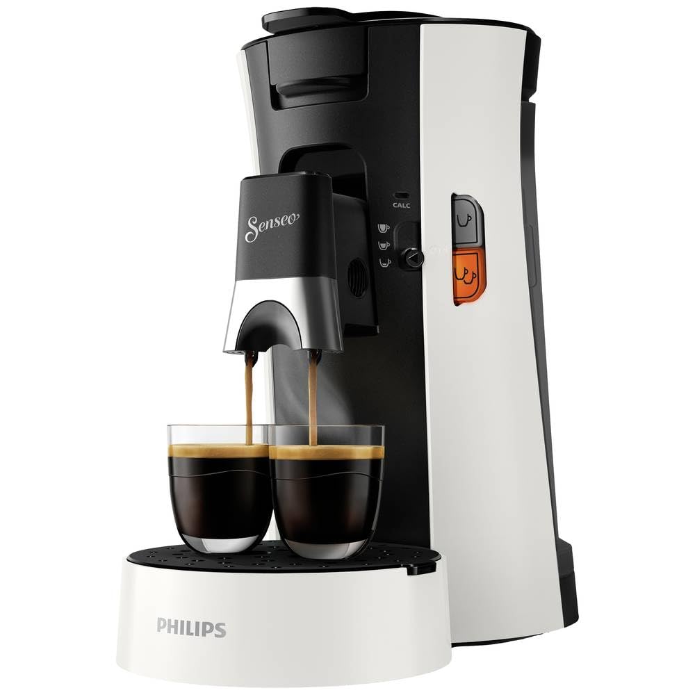 Philips Home SENSEO Select CSA230/00 White Pod Coffee Machine - Perfect for Home & Office Use