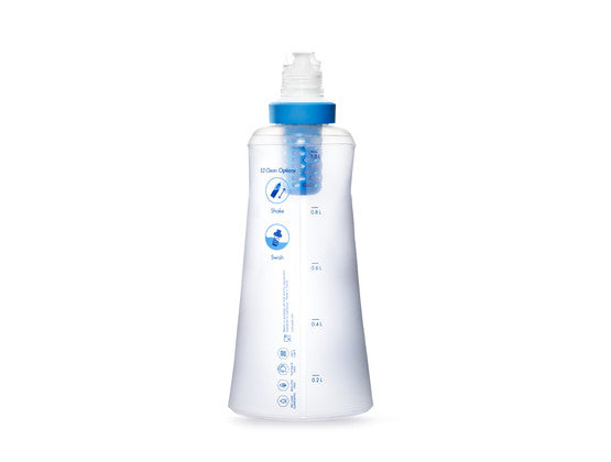Katadyn BeFree 1.0L Water Filter Bottle - Portable Microfilter for Hiking, Camping & Travel - BPA-Free Collapsible Design with 0.1 Micron Hollow Fiber Technology