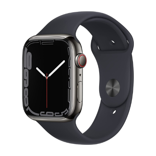 Apple Watch Series 7 (2021) - 45mm GPS Smartwatch with Always-On Retina Display, Fitness Tracker & Heart Rate Monitor - Perfect for Workouts, Running & Daily Activity Tracking