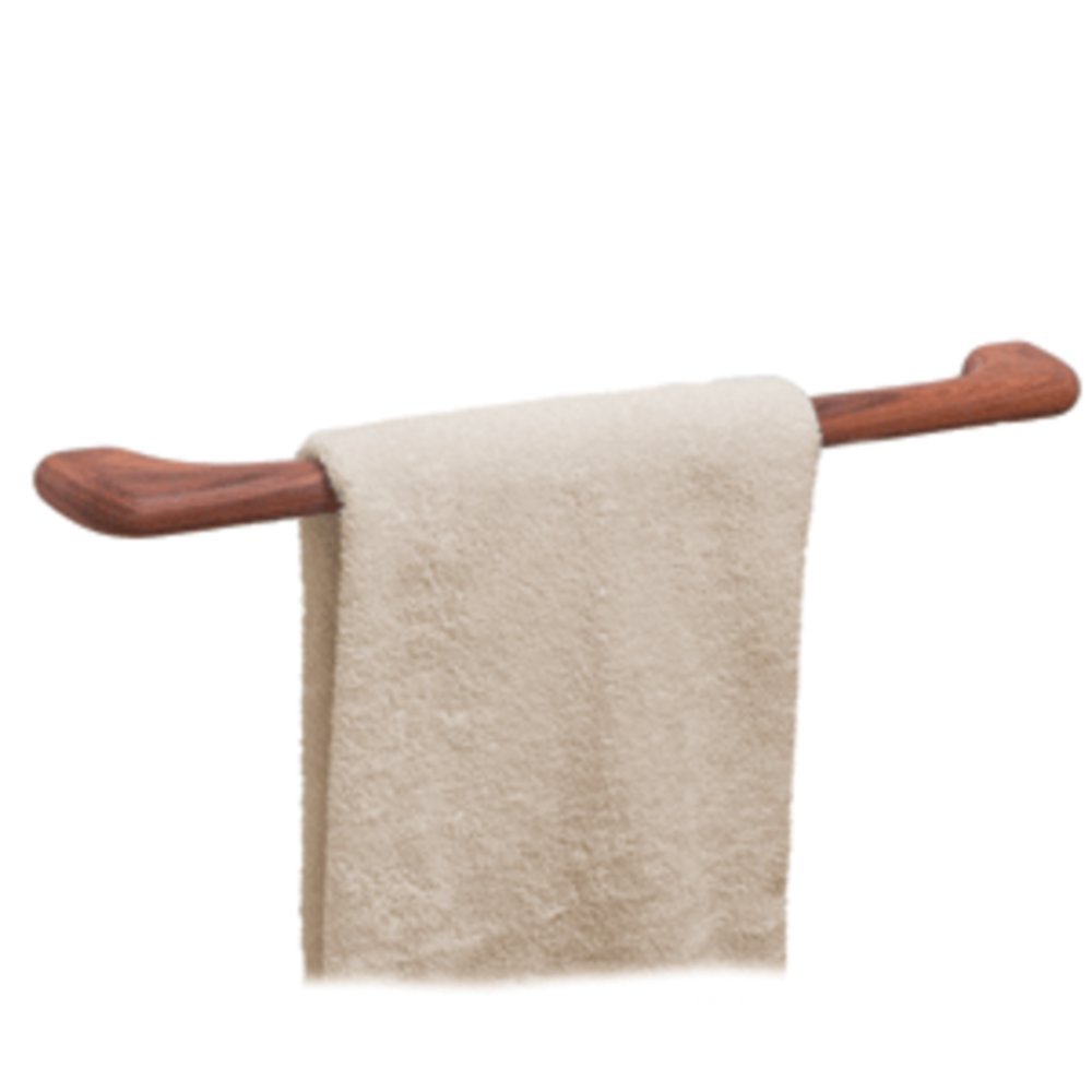 Whitecap Teak Towel Bar - 14 Inch Premium Marine Grade Bathroom Accessory for Boats, RVs & Home Use - Perfect for Nautical Decor & Coastal Style Bathrooms