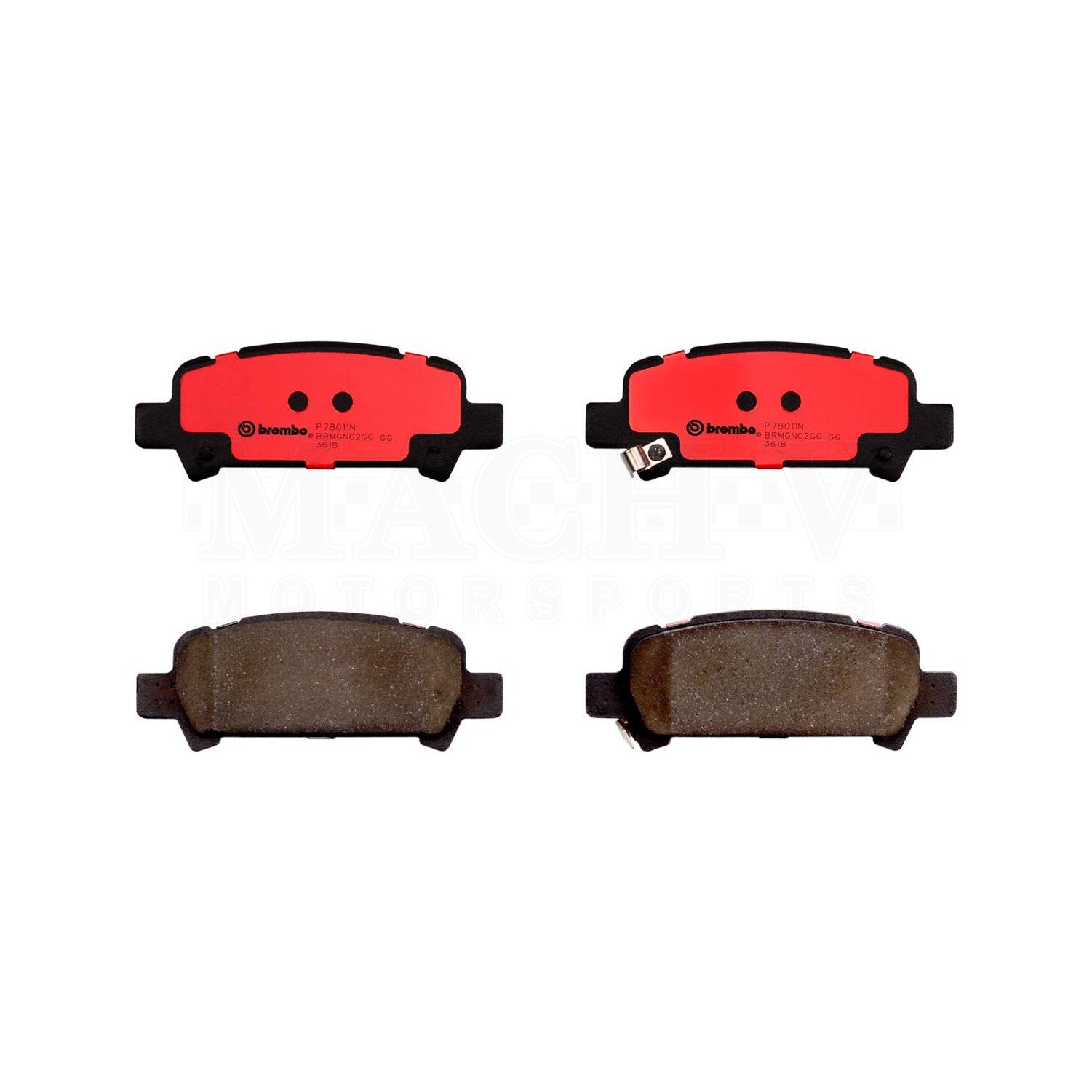 Brembo Ceramic Brake Pads for Subaru WRX 2002-2005 | High-Performance Braking | Ideal for Daily Driving & Track Use