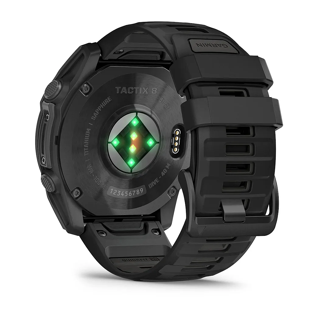 Garmin Tactix 8 51mm AMOLED Tactical Smartwatch - Waterproof, Applied Ballistics Quantum, NVG Compatible | Military, Outdoor, Hunting & Tactical Use