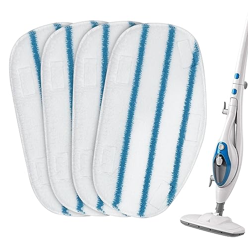 4 Pack-pursteam Thermapro Steamer Mop Pad