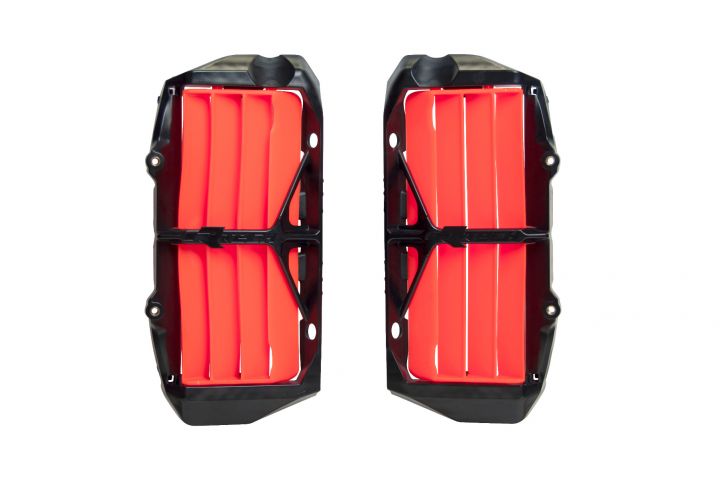 High-Performance Oversized Radiator Louvres for KTM 125SX 150SX 250SX 250SXF 350SXF 450SXF 250XCF 350XCF 450XCF (2019-2021 Models) - Improve Cooling & Prevent Overheating for Off-Road & Motocross Racing
