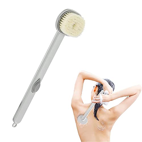 Exfoliating Body Scrubber Brush - Portable Detachable Back Scrubber for Shower & Bath | Soft Exfoliation, Multi-Color Options | Perfect for Deep Cleansing, Dead Skin Removal & Spa-Like Experience at Home