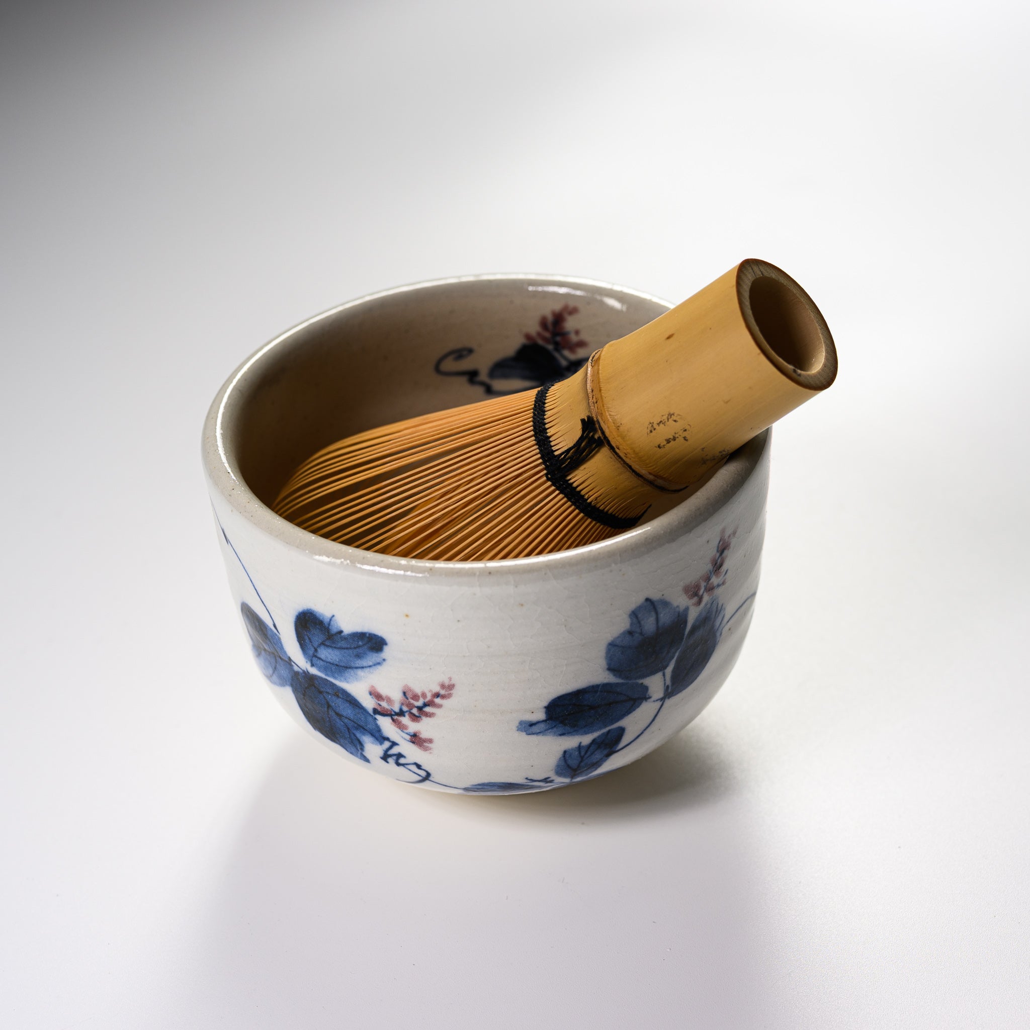 Premium Handcrafted Matcha Bowl - Indigo Ivy Glaze, Authentic Japanese Tea Ceremony Set for Whisking & Serving Matcha, Perfect for Traditional Tea Rituals & Zen Meditation