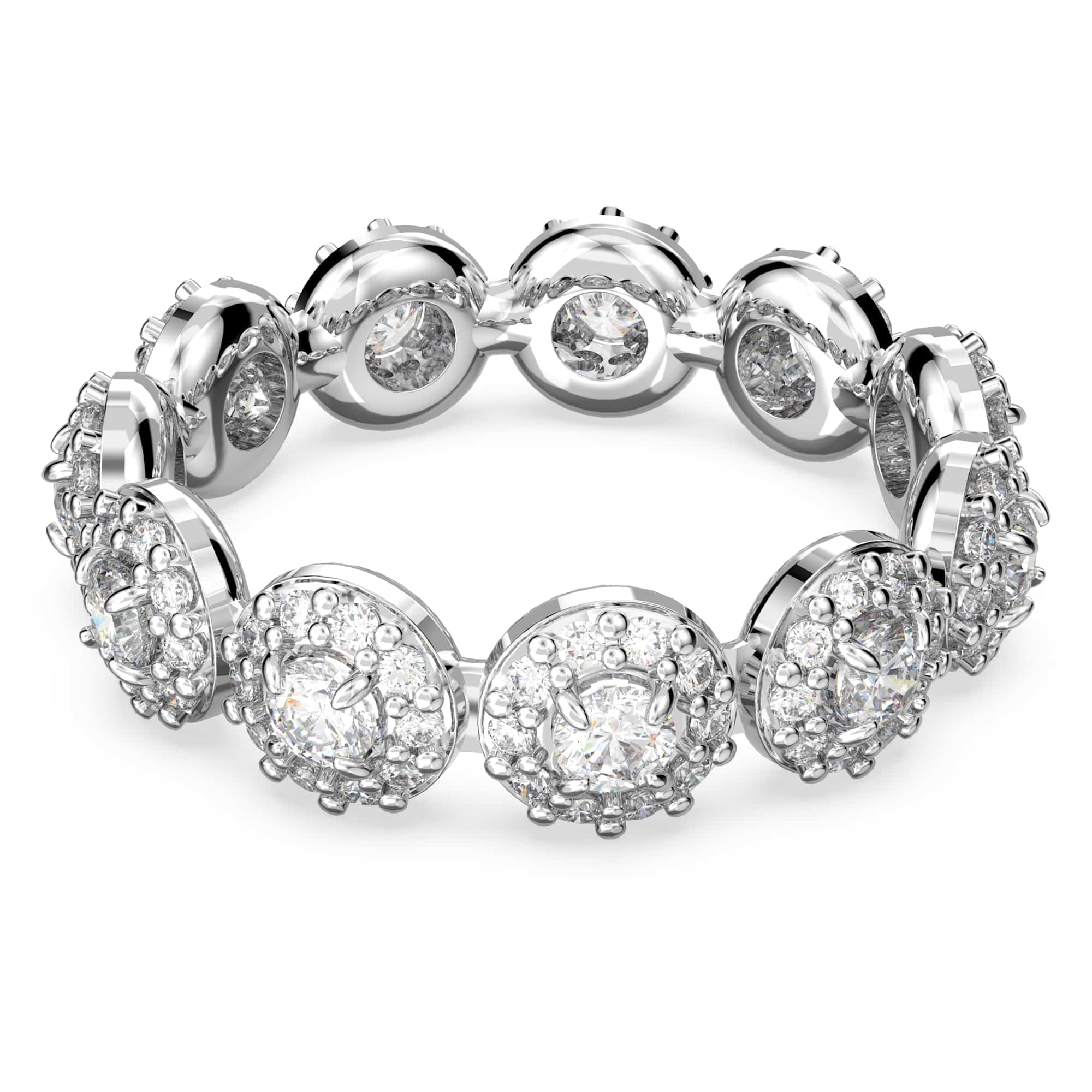 SWAROVSKI Constella Crystal Ring - Elegant Pavé Set Clear Crystals Jewelry for Women | Perfect for Weddings, Anniversaries & Special Occasions
