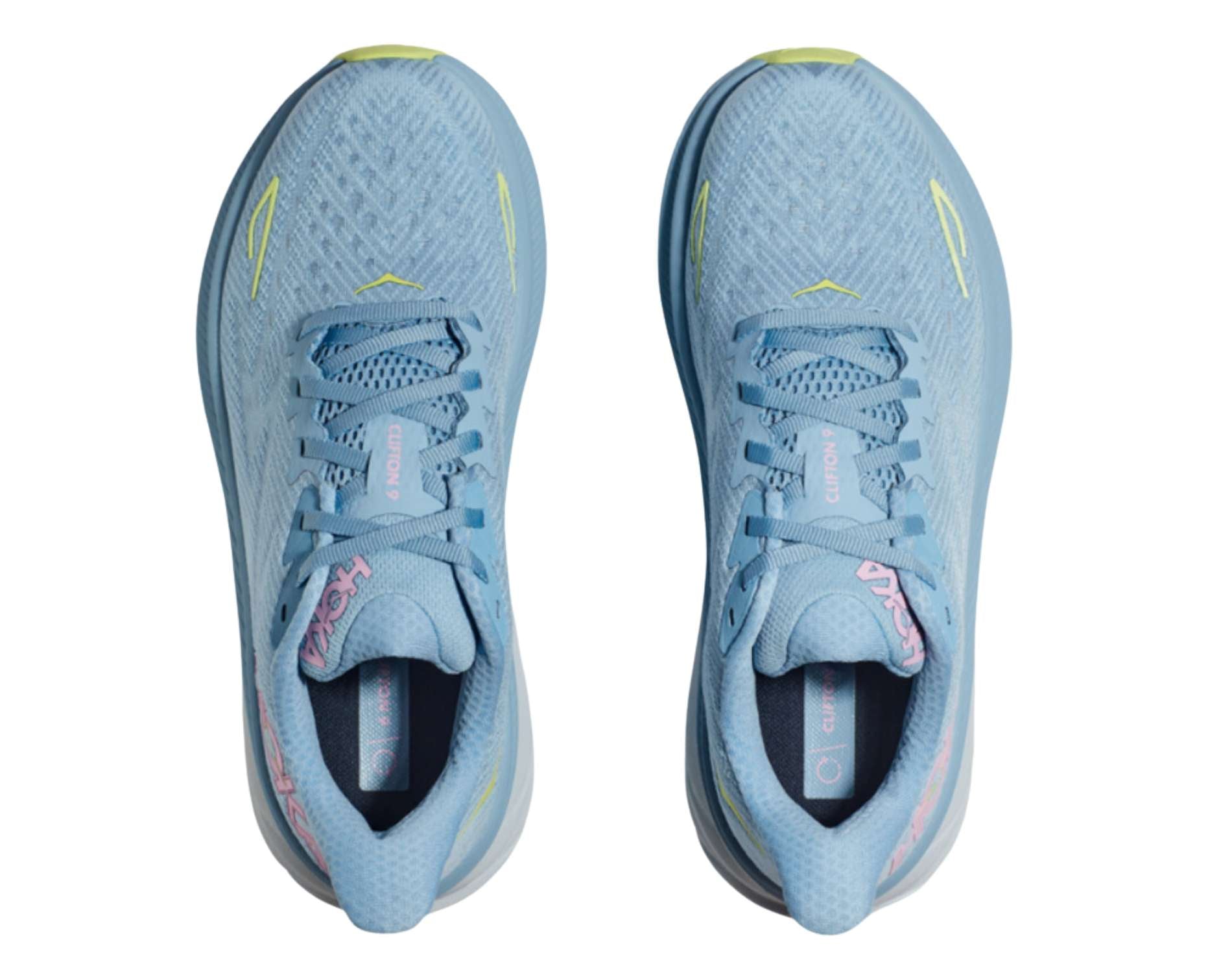 Hoka Clifton 9 Women's Running Shoes - Lightweight Cushioned Road Sneakers for Jogging, Walking & Gym Workouts