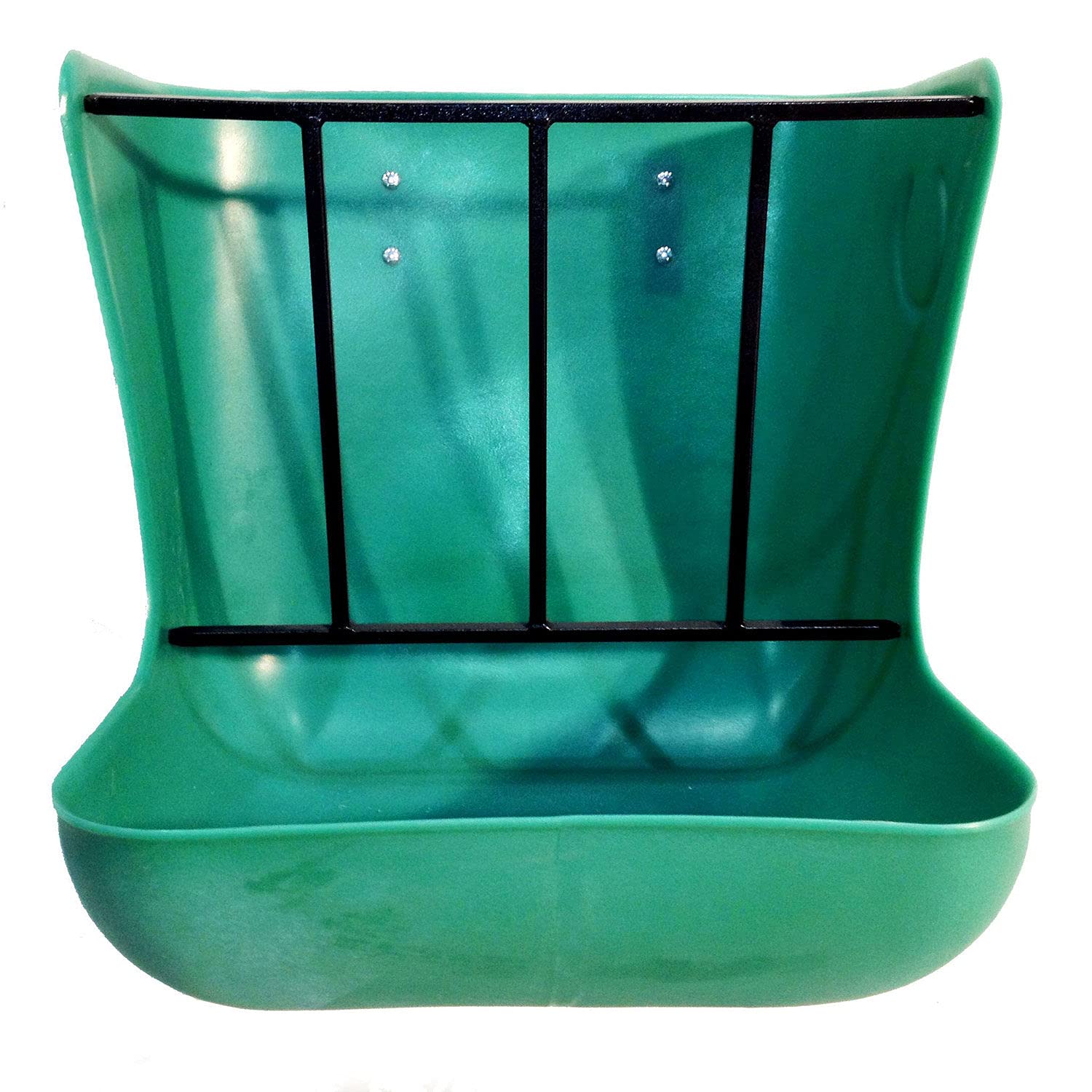 High Country Plastics Hanging Wall Feeder for Horses - Durable Outdoor Animal Feeder for Stable, Barn & Pasture Use - Perfect for Hay, Grain & Treats
