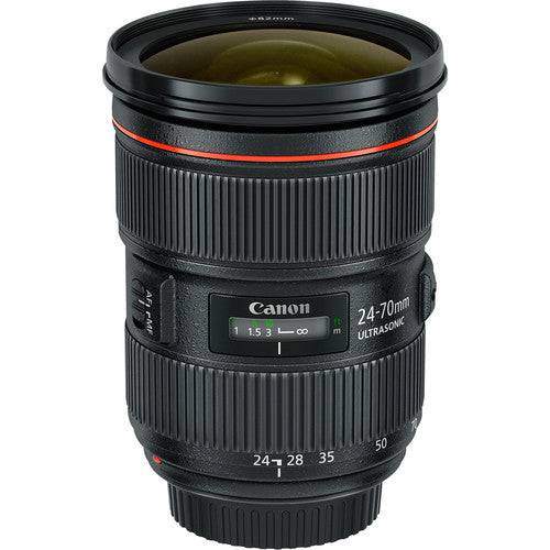 Canon EOS 5D Mark IV 30.4MP Full Frame DSLR Camera with 24-70mm f/2.8L II USM Lens - Professional Photography for Weddings, Portraits & Travel (USA Version)
