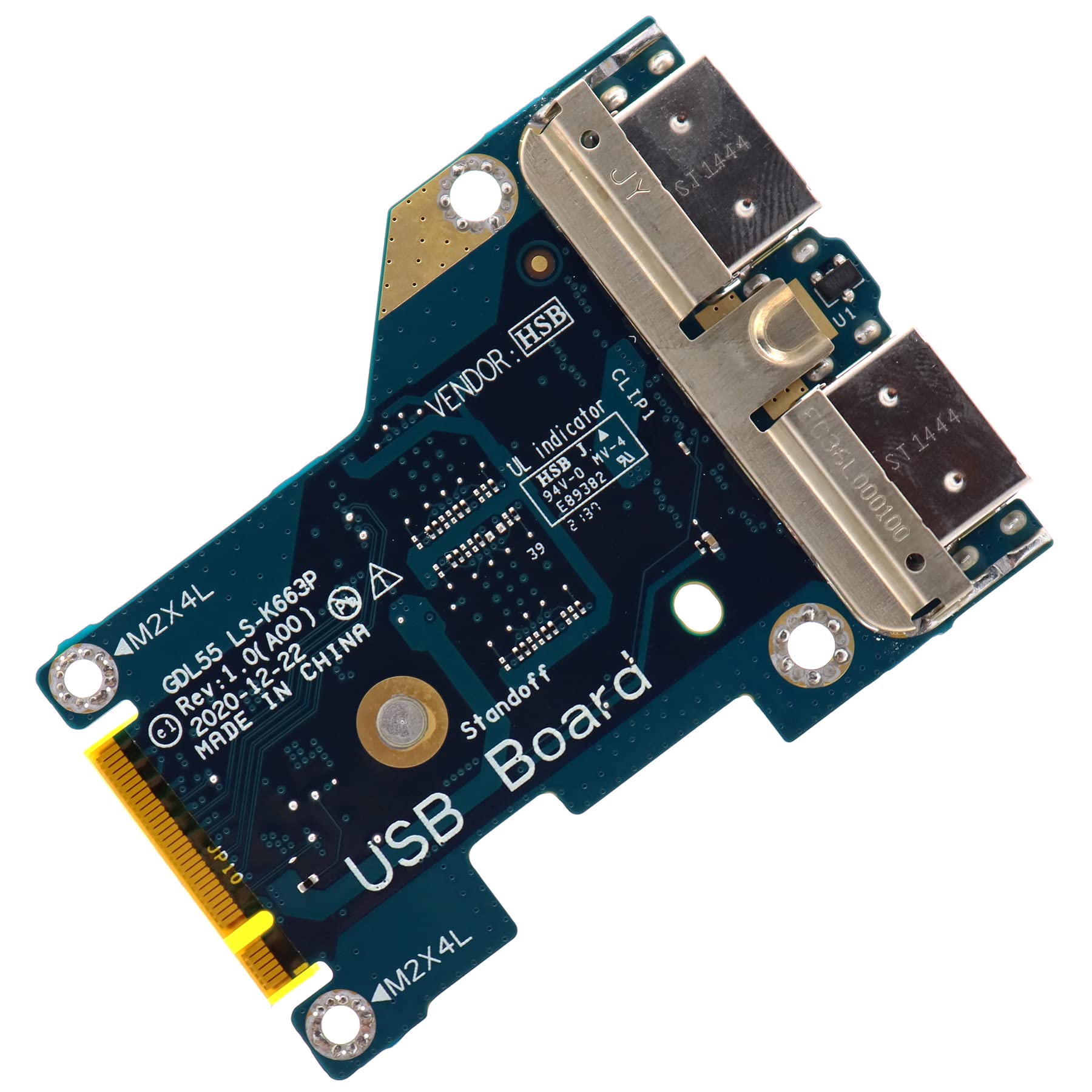 Dell G15 5510 5511 Gaming Laptop USB 3.2 Port Daughterboard Replacement - TR4T5 0TR4T5 LS-K663P Compatible with Dell G15 Series | Perfect for Gaming, Work & Home Office Use